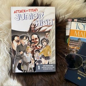 ATTACK On TITAN Jr. High Volume 1 2013 Manga Paperback Book
